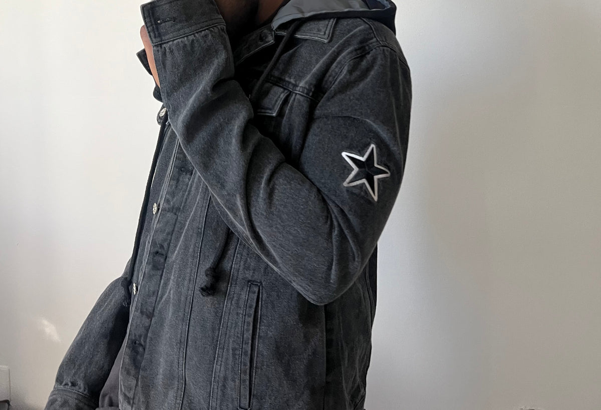 GRAPHITE DENIM JACKET